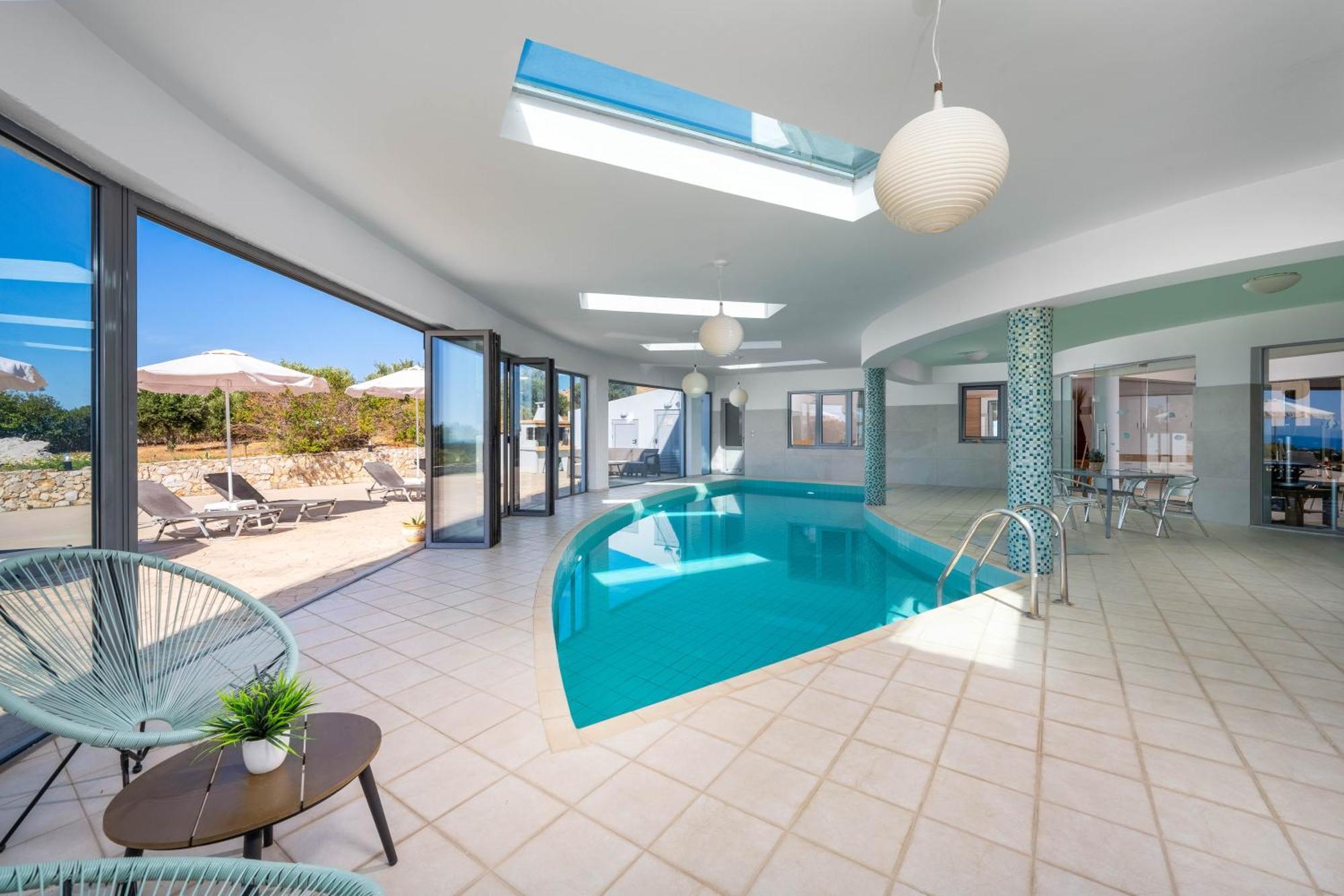 Villa Zafira - Seaview Manor With Heated Pool Kallithéa المظهر الخارجي الصورة