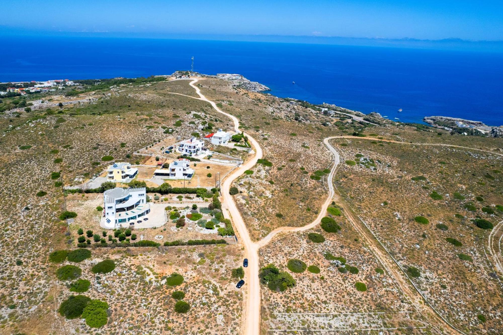 Villa Zafira - Seaview Manor With Heated Pool Kallithéa المظهر الخارجي الصورة